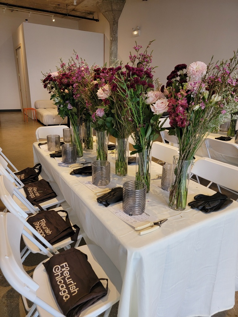 Corporate flowers by Fleurish Chicago